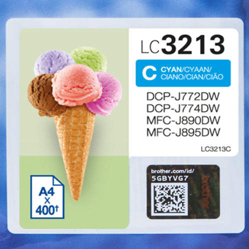 Brother LC-3213 C cyan 381747-00