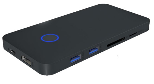 ICY BOX IB-DK2108M-C Dockingstation 100W 8en1 USB-C 684378-03