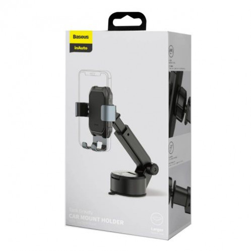 Baseus Car Mount Tank Gravity Phone holder with suction base Tarnish Black (SUYL-TK01) DA866177-018
