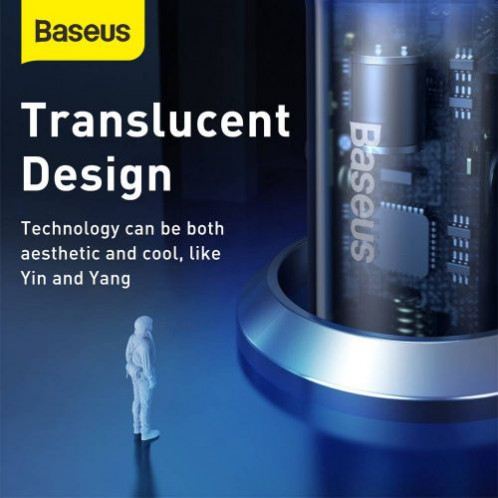 Baseus Car Charger Set Particular Digital Display PPS QC U+C (60W C+C cable 1m) 45W Black TZCCKX-0G DA1527663-016