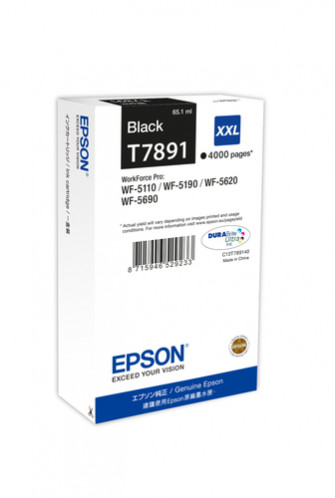 Epson DURABrite Ultra Ink XXL noir T 7891 829899-02