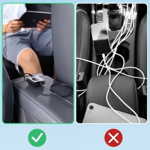 Joyroom Car Charger 5-in-1, C+C+U+U+U, QC 3.0, PD 3.0, FCP, AFC, 12V/24V, 72W, Black (JR-CL05) DO843138-016