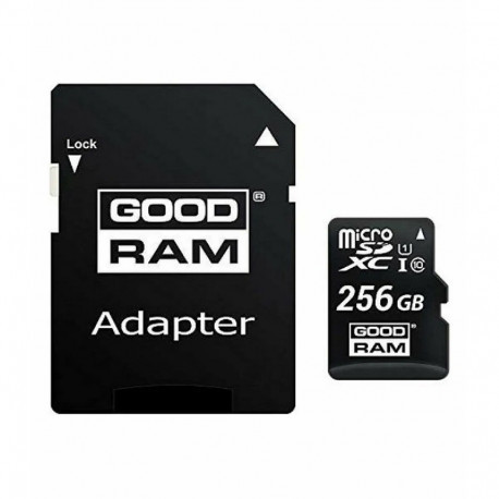 Carte Mémoire GoodRAM 256 Go (Avec Adaptateur carte SD) 015683-01