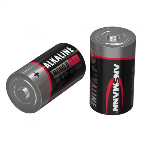 10x2 Ansmann Alcaline Mono D LR 20 red-Line 1514-0000 486712-02