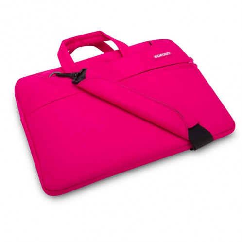 POFOKO Sac portable portable portable 12 pouces pour ordinateur portable (magenta) SP003M-00