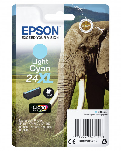 Epson XL light cyan Claria Home HD T 2435 267878-00