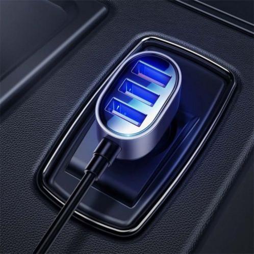 Joyroom Car Charger 5-in-1, U+U+U+U+U 31W, Black (JR-CL03) DO475283-013