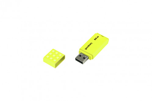 GOODRAM UME2 USB 2.0 64GB jaune 683958-00