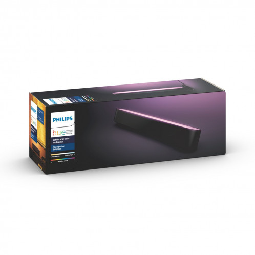 Philips Hue Play Barre LED noir, set d'extension 413772-00