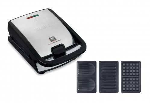 Tefal SW 852 D Snack Collection Appareil à croque-m. et gaufre 537483-014