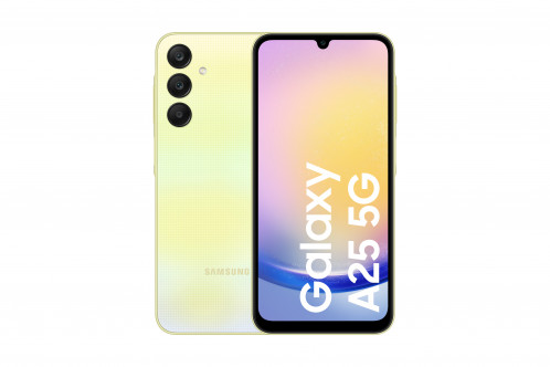 Samsung A256B/DSN Galaxy A25 5G (Double Sim 6.5'' 128 Go, 6 Go RAM) Jaune 0A256-6/128_YEL-010