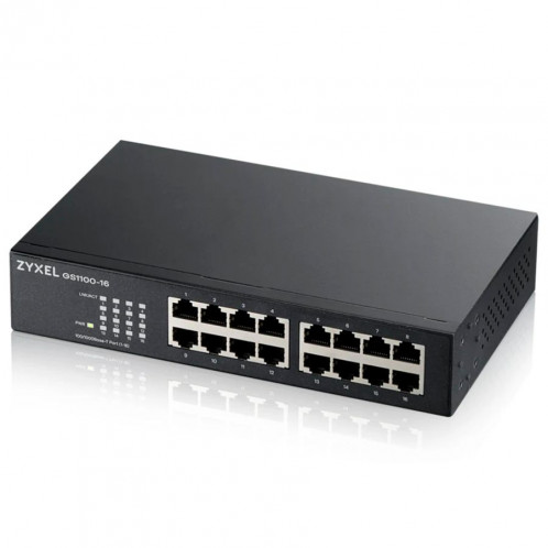 Zyxel GS1100-16 V3 16 Port Unmanaged Switch 788265-05