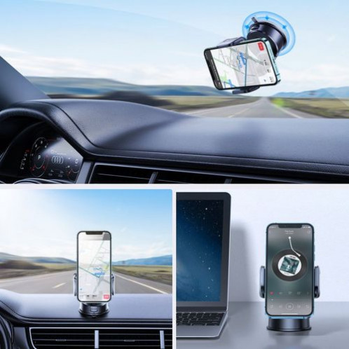 Joyroom Car Mount Holder (Dashboard Version with Suction Cup) 4.5 6.7 inch, Black (JR-ZS284) DO265776-014