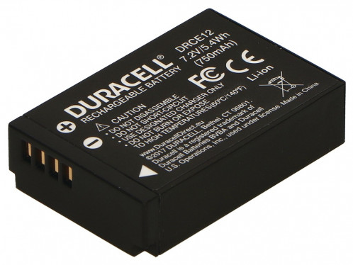 Duracell Li-Ion 750 mAh pour Canon LP-E12 292098-05