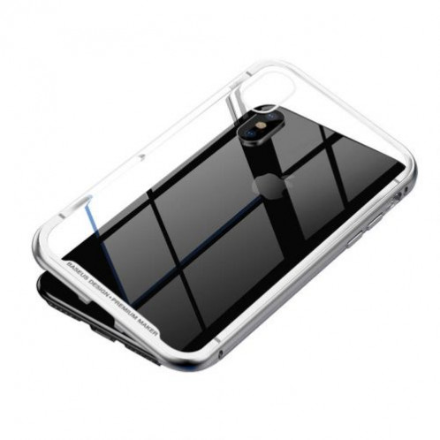 Baseus iPhone Xs Max case Magnetite hardware Silver (WIAPIPH65-CS0S) DA030449-09