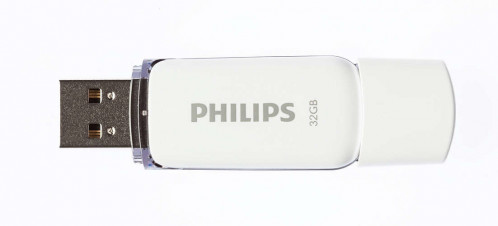 Philips USB 2.0 32GB Snow Edition gris 512843-04