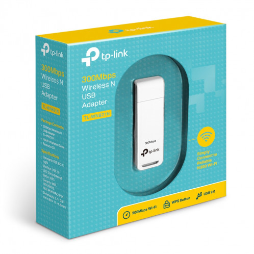 TP-LINK TL-WN 821 N Wireless N Adaptateur USB 247275-00