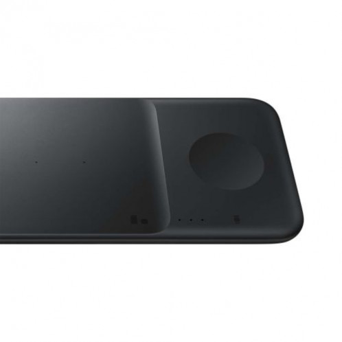 Samsung Wireless Charger Trio Pad 3-in-1, 9W EP-P6300 with Travel charger (25W) + USB cable, Black (EP-P6300TBEGEU) DA349013-04