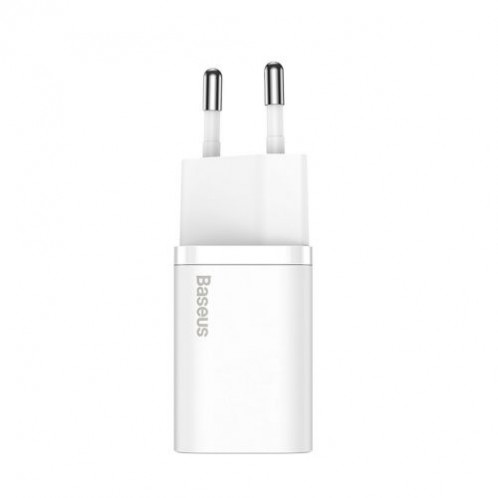 Baseus Travel Charger Super Si 1C Quick Charger 25W EU White (CCSP020102) DA690677-016