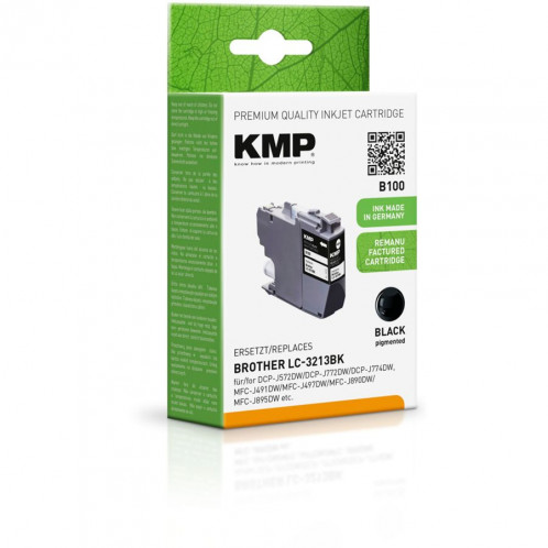 KMP B100 noir compatible av. Brother LC-3213BK 581156-03