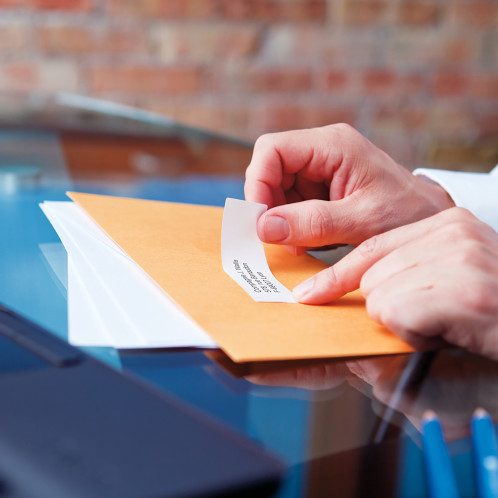 Dymo Etiquettes adresse 28 x 89 mm blanc 12x 130 pces 465859-011