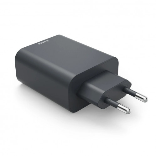 Hama Chargeur rapide PD 65W 2xUSB-C/1xUSB-A,anthracite 86445 140921-06