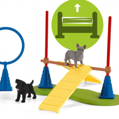 Schleich Vie à la ferme 42536 Divertissement pour chiens 607294-014