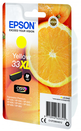 Epson jaune Claria Premium 33 XL T 3364 268179-05