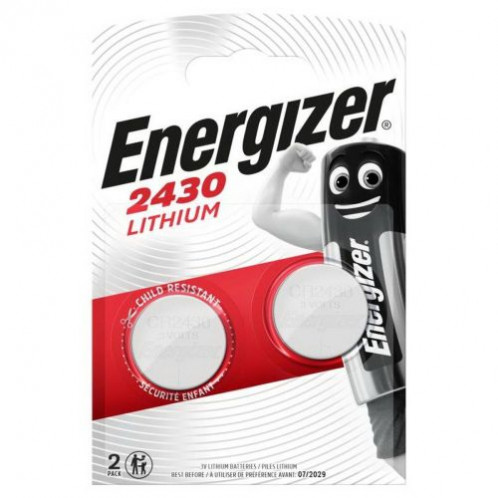 Energizer Battery (CR2430) Button Lithium (2 batteries / blister) 3V DN164728-01