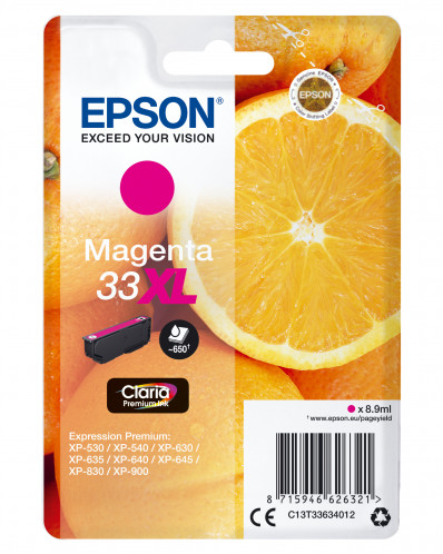Epson magenta Claria Premium 33 XL T 3363 268172-00