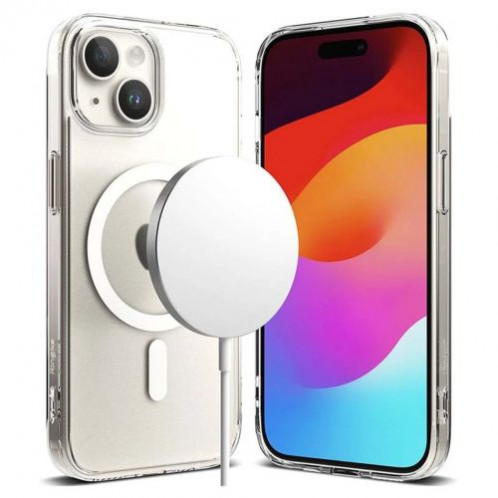 Ringke iPhone 15 Plus Case Fusion Magnetic Matte Clear DI1059615-04