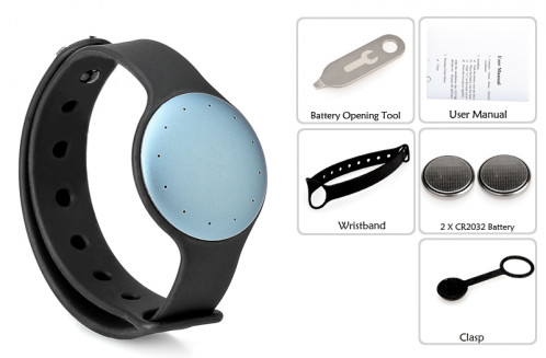 Bracelet de Contrôle Sportif Bluetooth V4.0, Waterproof IPX7, Transfert des données iSO / Android CO7315-010