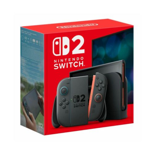 Nintendo Switch 2 Console Set with Joy-Con, Black EU DI40000403-01