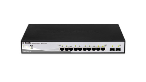D-Link DGS-1210-10/E 10-Port Layer2 Smart Managed Gb noir 158960-03