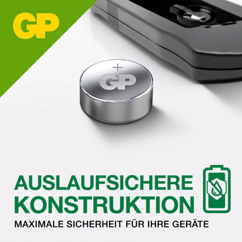 1x10 GP LR54/V10GA Alkaline 1,5V Piles bouton 050189AC10 801992-06