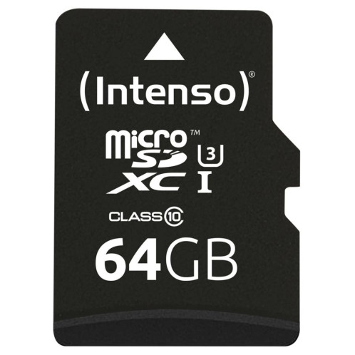 Intenso microSDXC 64GB C10 UHS-I Professionel + adapt. 478305-04