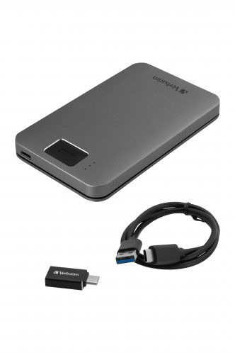 Verbatim Fingerprint Secure 1TB USB 3.2 Gen 1 USB-C 2,5 657925-013