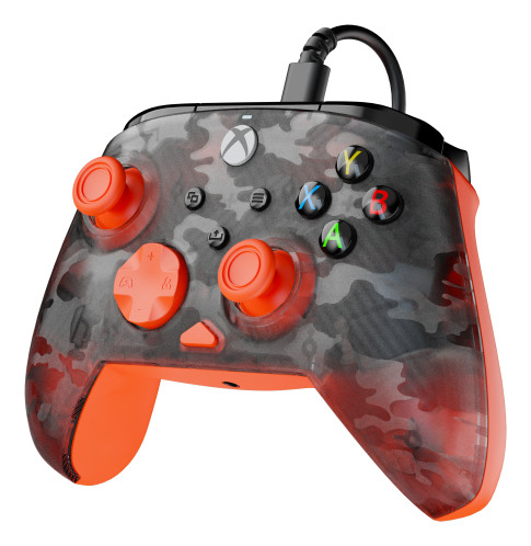 Turtle Beach Rematch Core Wire XB Ghost Camo Black & Orange 174472-09