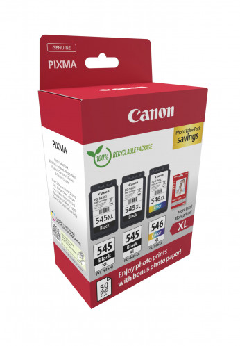 Canon PG-545 XL x2 / CL-546 XL Photo Value Pack 826898-03