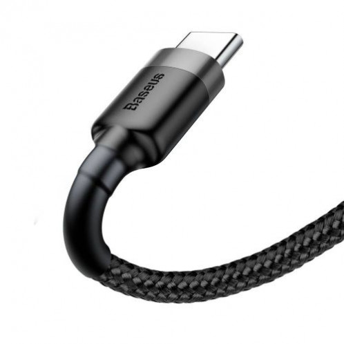 Baseus Type-C Cafule cable 2A, 3m Gray/Black (CATKLF-UG1) DA338609-016