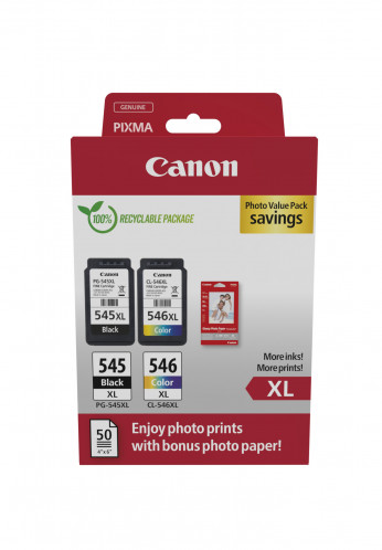 Canon PG-545 XL / CL-546 XL Photo Value Pack 829929-03