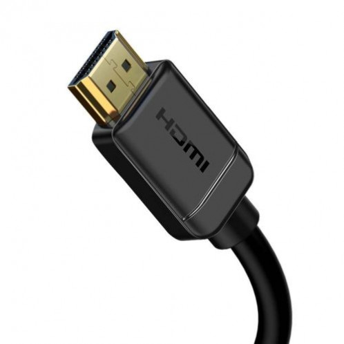 Baseus Video Cable High definition Series HDMI To HDMI 4K 60 Hz, 3D HDR, 18 Gbps, 2m Black (CAKGQ-B01) DA34613-011