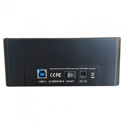 LC-Power LC-DOCK-U3-V Docking HDD avec fonction copie 642497-06