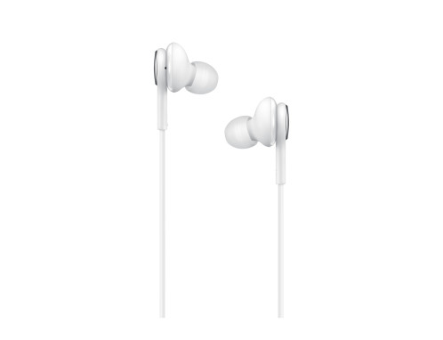 Samsung EO-IC100BWE Écouteur AKG Intra Auriculaire Connecteur Type C, Blanc, Télécommande (Emballage Original) 270062-018