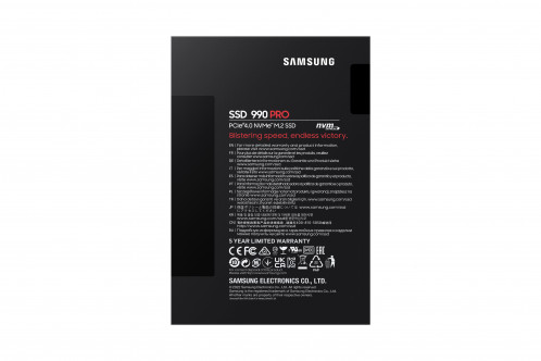 Samsung SSD 990 PRO 2TB MZ-V9P2T0BW NVMe M.2 836698-09