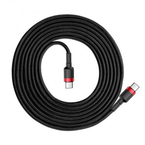 Baseus Type-C Type-C cable Cafule PD2.0 60W Flash charging (20V 3A) 1m Black/Gray (CATKLF-H91) DA252252-010