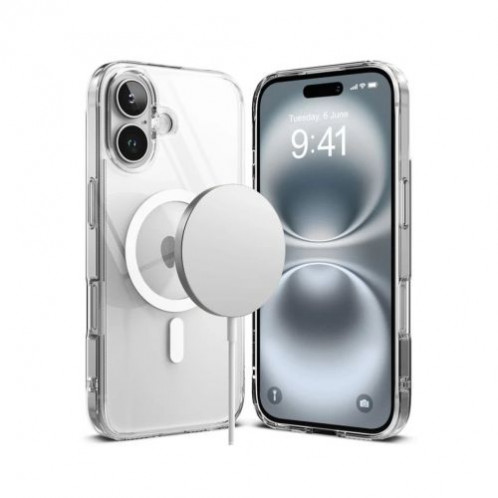 Ringke iPhone 16 Case Fusion Magnetic Clear DI750837-01