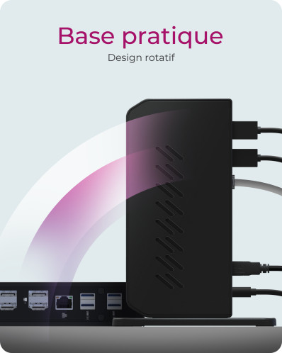 ICY BOX IB-DK2252AC DisplayLink Notebook Docking 775763-011