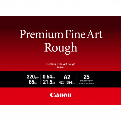 Canon FA-RG 1 Premium Fine Art Rough A 2, 25 feuilles, 320 g 601050-03