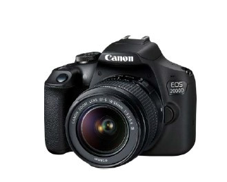 Canon EOS 2000D Kit + EF-S 18-55 IS II 367628-03